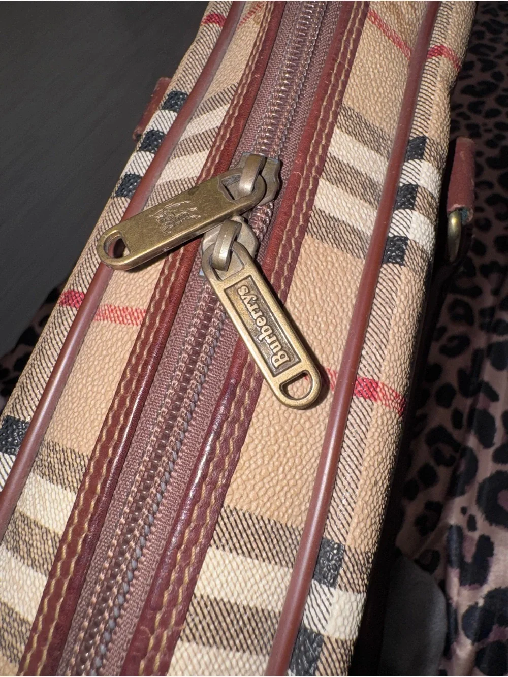 Burberry’s Novacheck briefcase